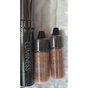 Luminess Airbrush Eye Shadows & Mascara 3 Pieces Sealed NO BOX